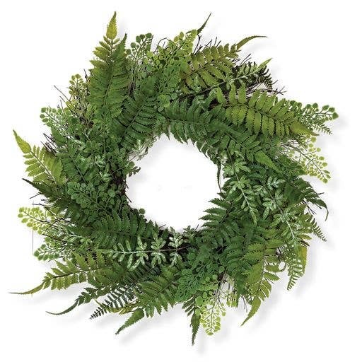 Just Green Collection Fern Wreath