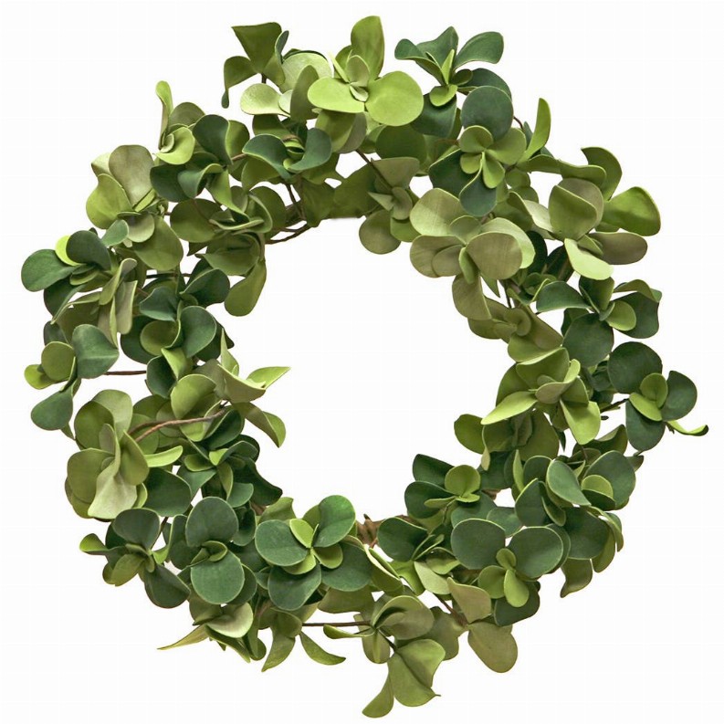 Spring Clover Wreath