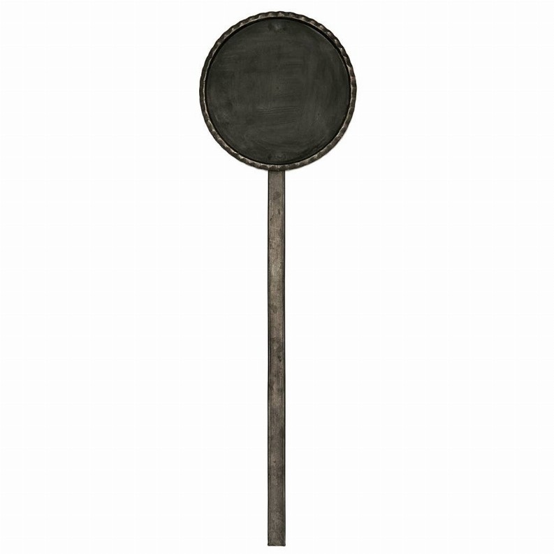 Tin Chalkboard Sign/stake - Round