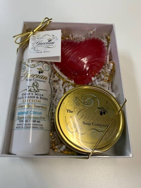 Mother's Day Lotion, Candle and Soap Gift Set Island Citrus
