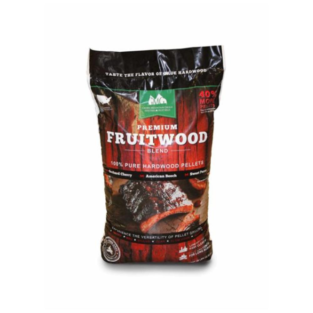 Premium Fruitwood Blend Pellets, 28-Lb Bag