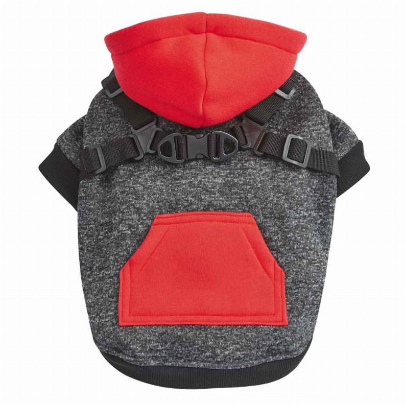 GG Harness Hoodie Large Red