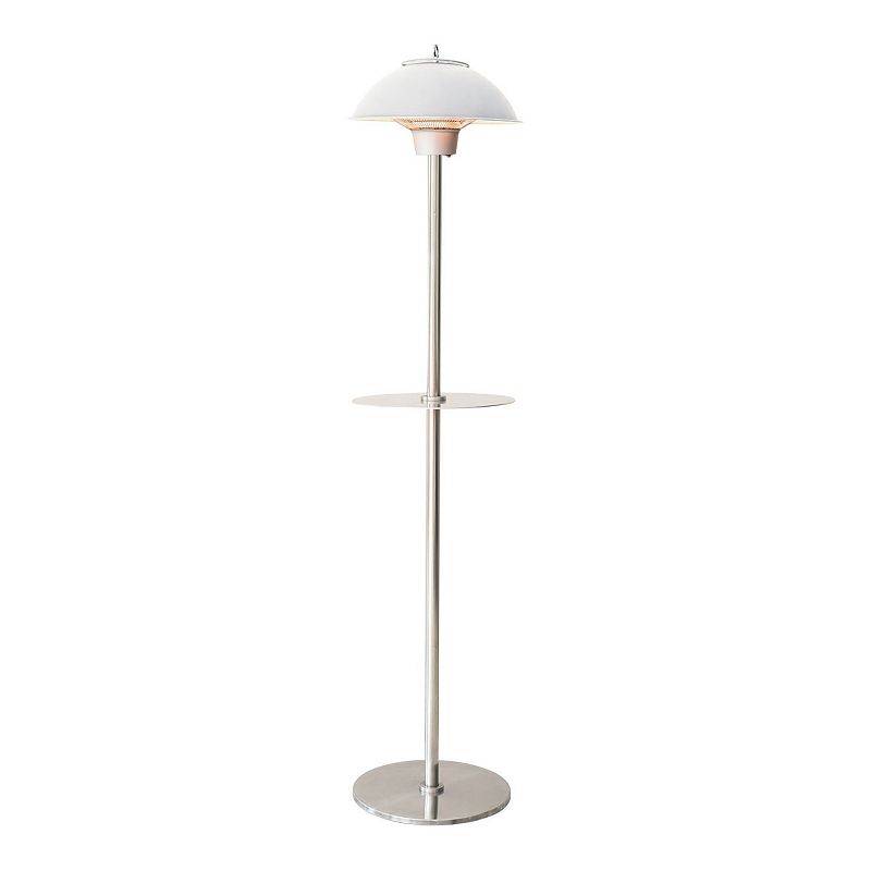 6.8' Electric Infrared Carbon Stand Lamp with Two Heat Levels