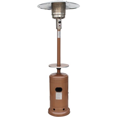 Steel Umbrella Patio Heater, 7" tall, propane, 48,000 BTU