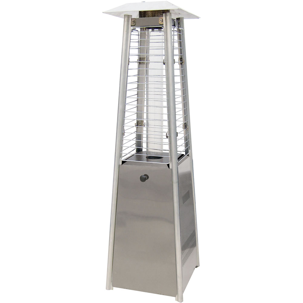 Mini Pyramid Portable Table Top Patio Heater w/Square Base,Quartz tube