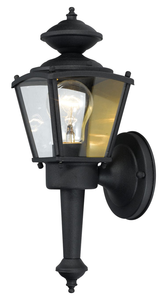 54-4247 Black 1 Light Coach Lantern