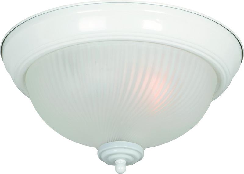 54-3975 White 1 Light Ceiling Fixture