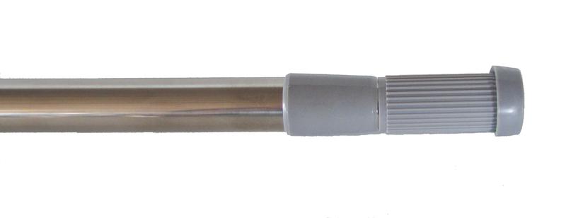 17-4077 42-72 In. Satin Nickel Shower Rod Tension