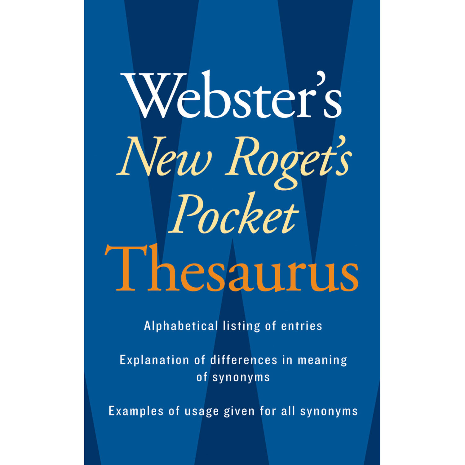 Webster's New Roget's Pocket Thesaurus