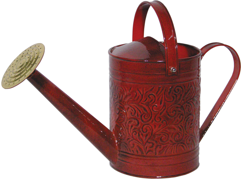 MPT01184 RED 1GA WATERING CAN