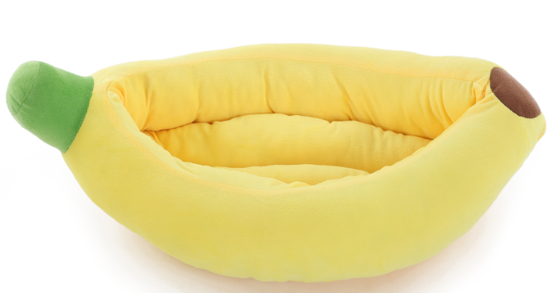 Medium Banana Shaped Dog Bed