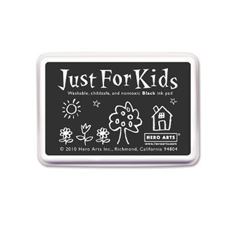 Just for Kids Ink Pad, Black