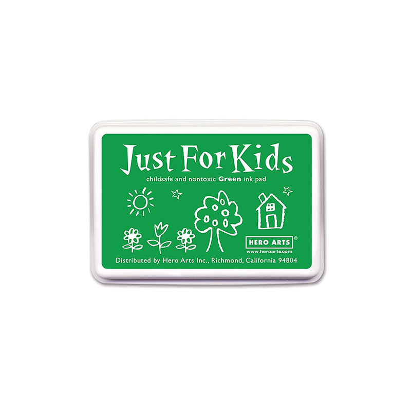 Just for Kids Ink Pad, Green