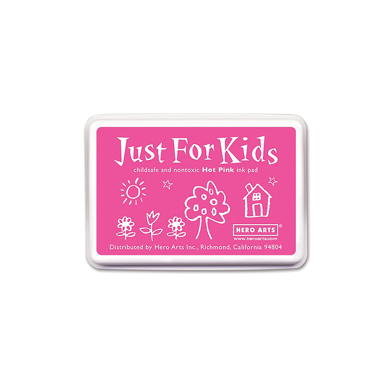 Just for Kids Ink Pad, Hot Pink