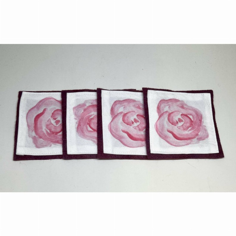 HHPLIFT Fujian Rose Coasters Set