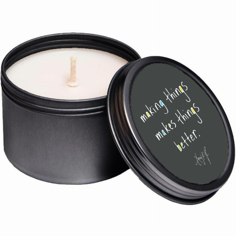 Soy Candle - 4 ozmaking things makes things better