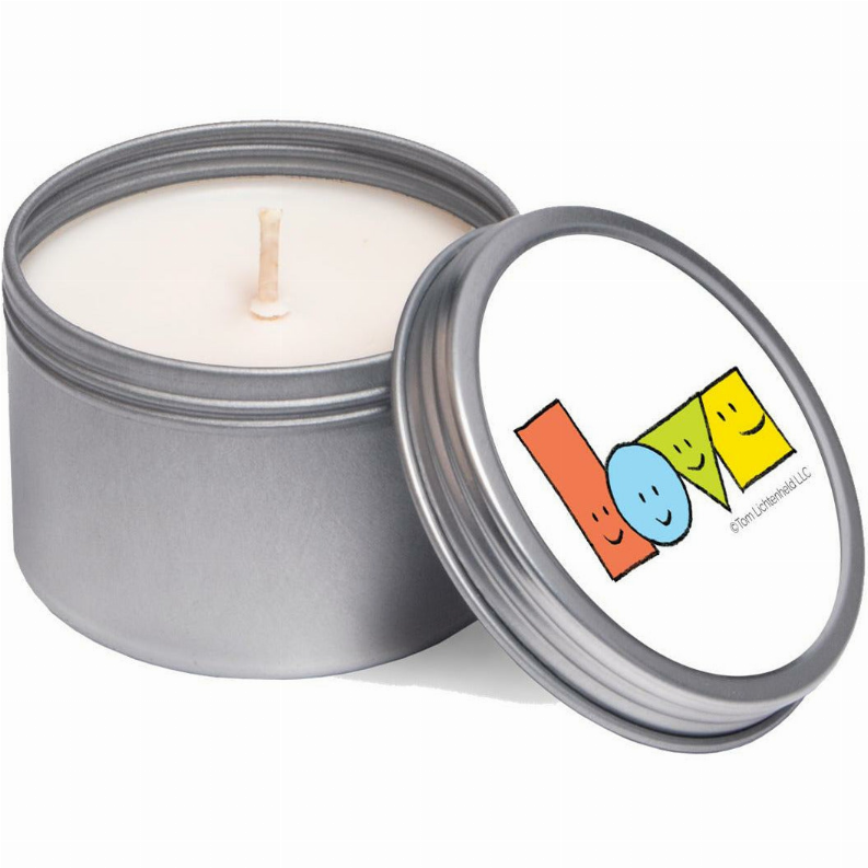 Soy Candle - 4 oz"Friendshape" Love