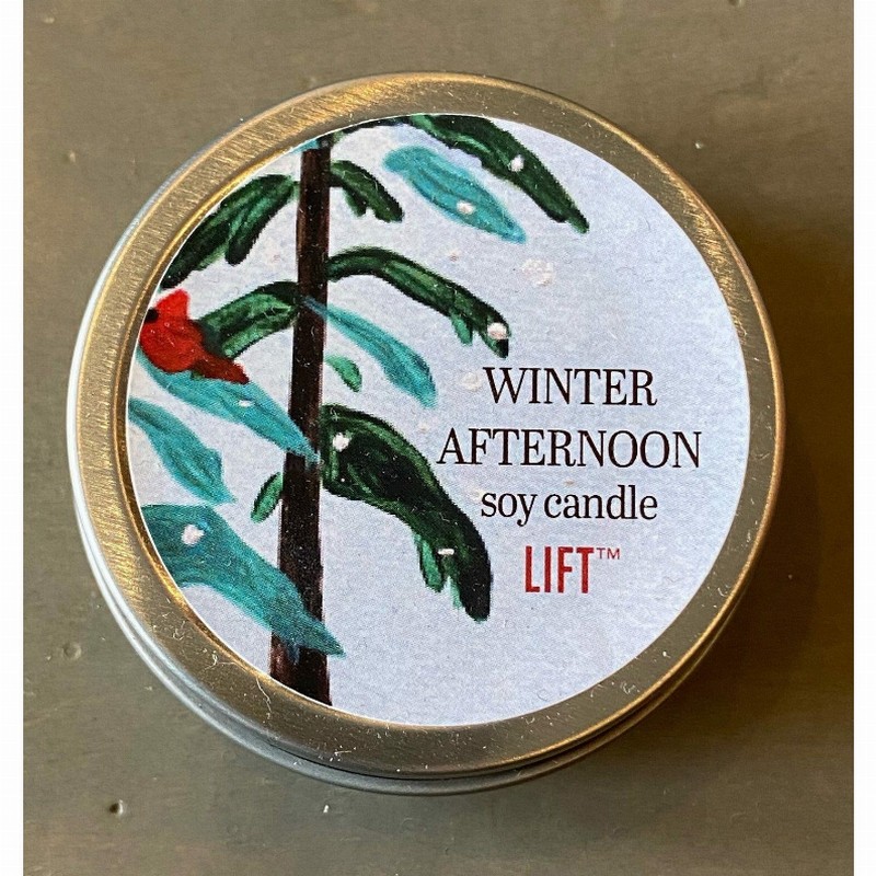 Winter Afternoon Candle in a Tin