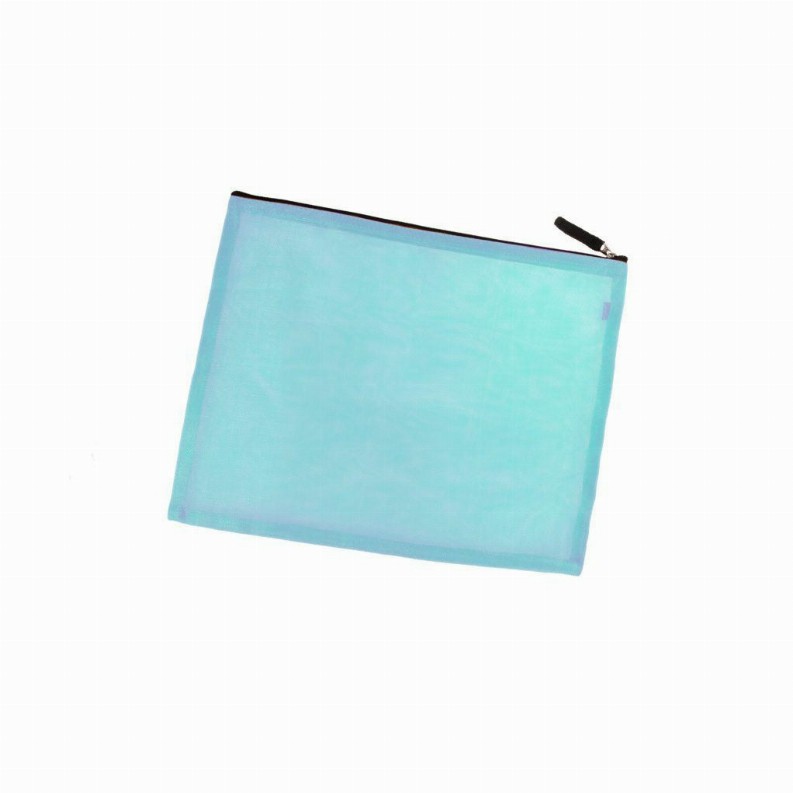 Zippered Portfolio - LargeLight Blue