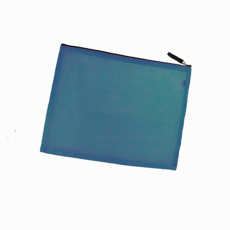 Zippered Portfolio - LargeNavy Blue