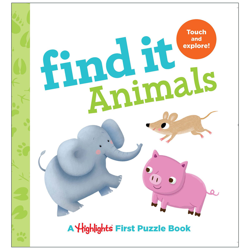 Find It Animals Board Book