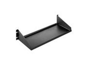 15in SINGLE SIDE SOLID SHELF BLACK