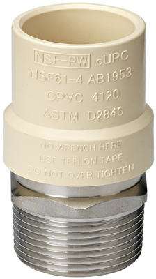 3/4 In. CPVC Male Adapter