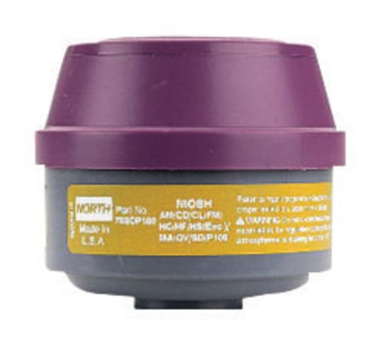 75SCP100L 2 Pk P100 Respirator Cartridge