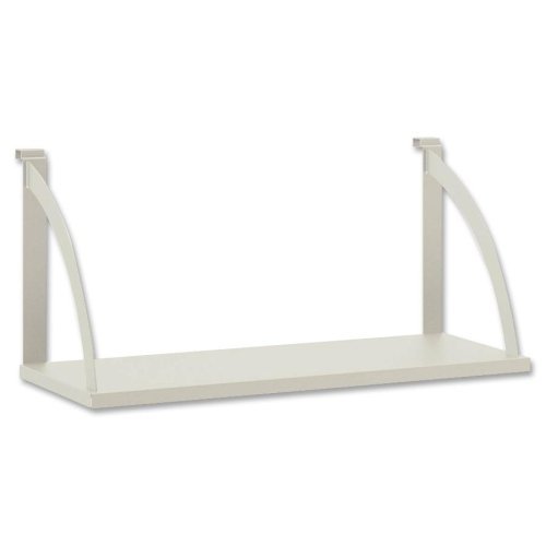 HON Verse HBV-VSH24 Shelf - 24" x 12.8" - Finish: Light Gray