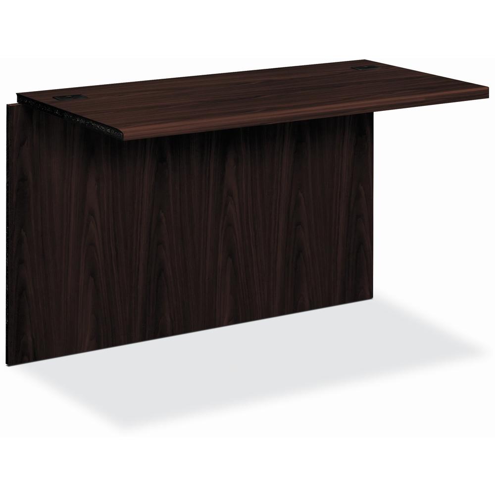 HON 10700 H10770 Bridge - 47" x 24" x 29.5" - Waterfall Edge - Finish: Mahogany