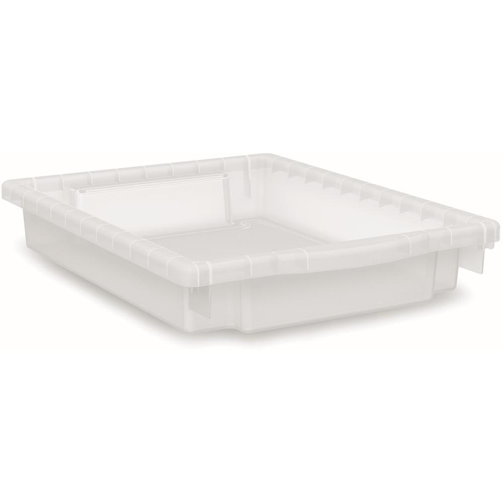 HON Flagship Storage Tray Kit | 2 Bins/4 Rails | 3"H - 2 x Bin, 4 x Rail - 3" Height - Handle