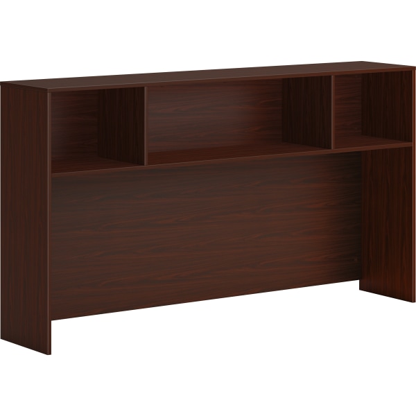 HON Mod HLPLDH72 Hutch - 72" x 14" x 39.8" - Finish: Traditional Mahogany