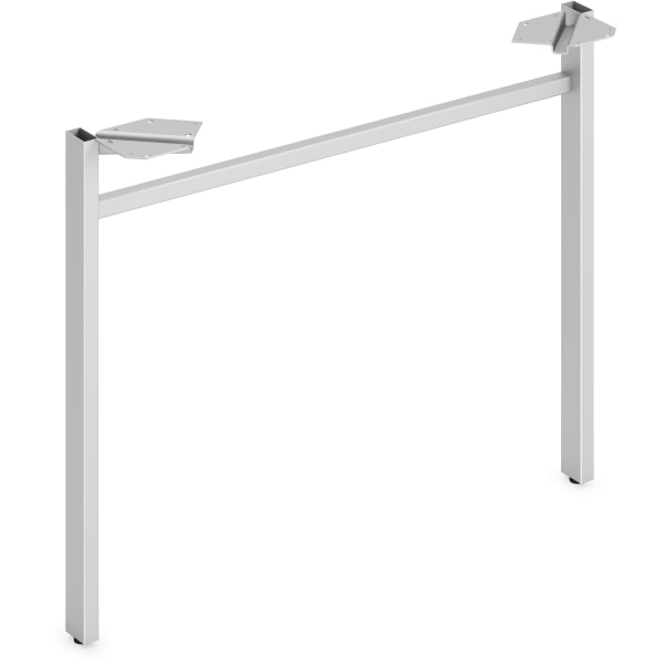 HON Mod HLPLLEG30U Worksurface U-Leg - 30" - Finish: Silver