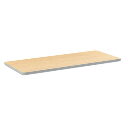 HON Build Series Rectangular Tabletop - Rectangle Top x 60" Width x 24" Depth - Natural Maple