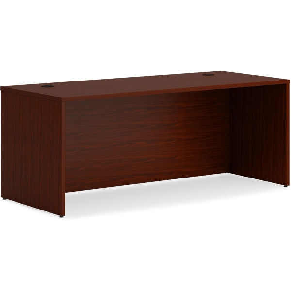 HON Mod HLPLDS7230 Desk Shell - 72" x 30" x 29" - Finish: Traditional Mahogany