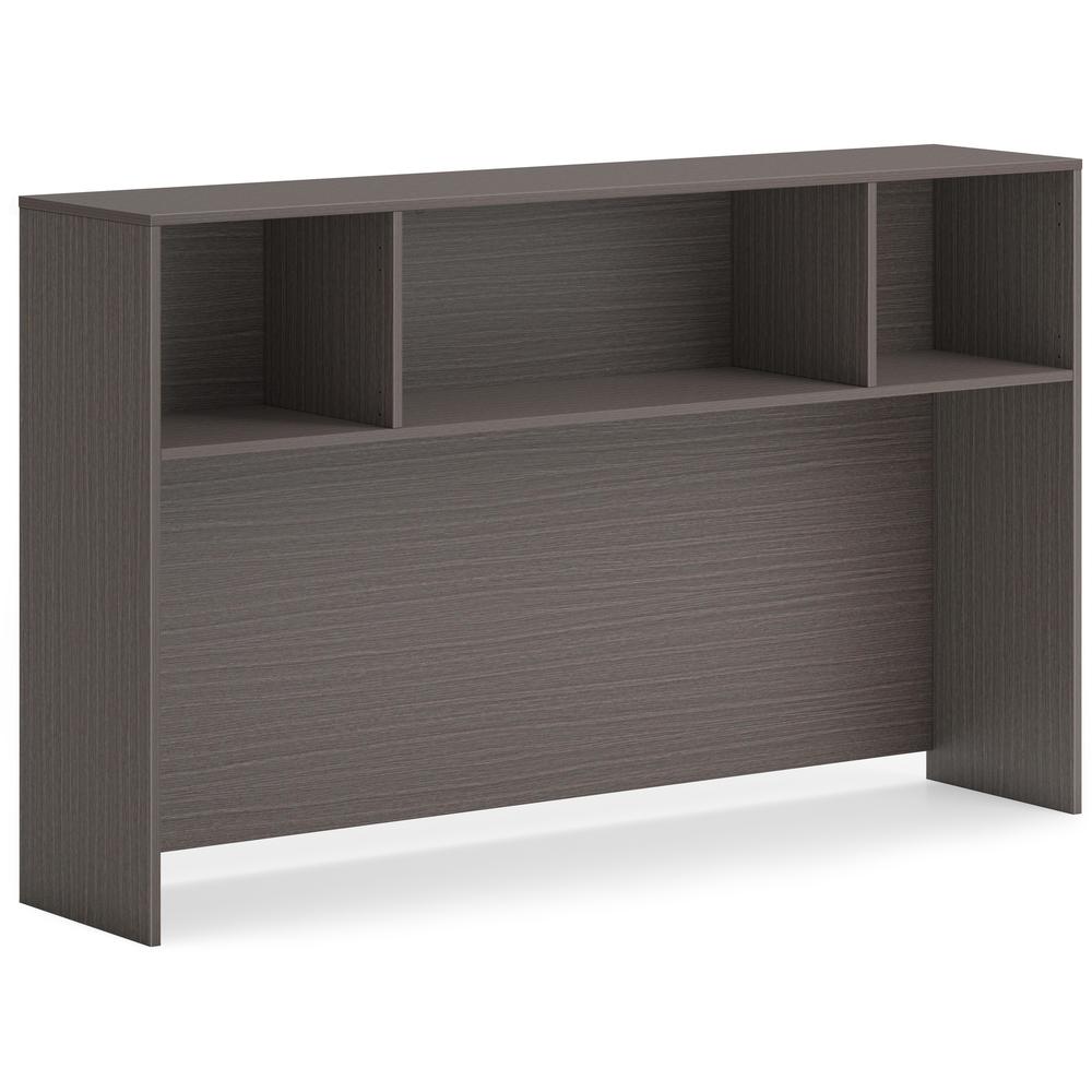 HON Mod HLPLDH66 Hutch - 66" x 14" x 39.8" - Finish: Slate Teak