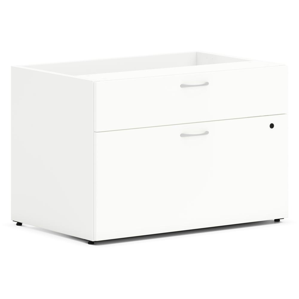 HON Mod HLPLCL3020BF Credenza - 30" x 20" x 21" - 2 Drawer(s) - Finish: Simply White