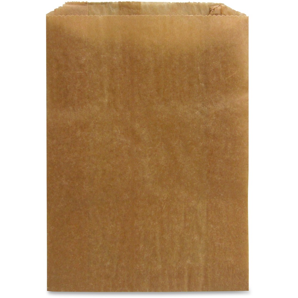 BAG SANI WASTE WAXED KRAFT 7.5X10 