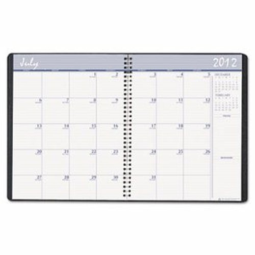 Monthly Calendar Academic Planner Book, 14 Months (Jul-Aug), 8.5" x 11"