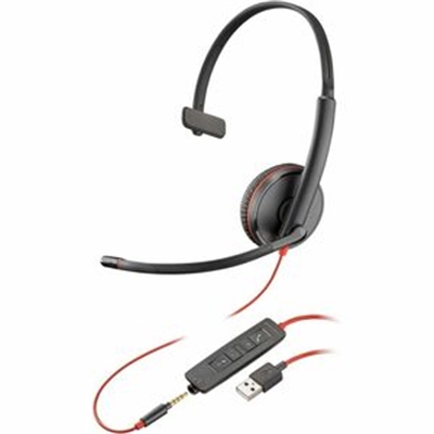 Poly BW3215 USBA Monrl Headset