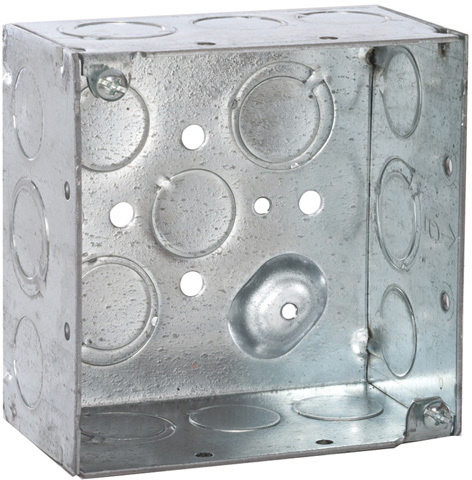 8232 4 In. Square 2 1/8 In. Deep Welded Box