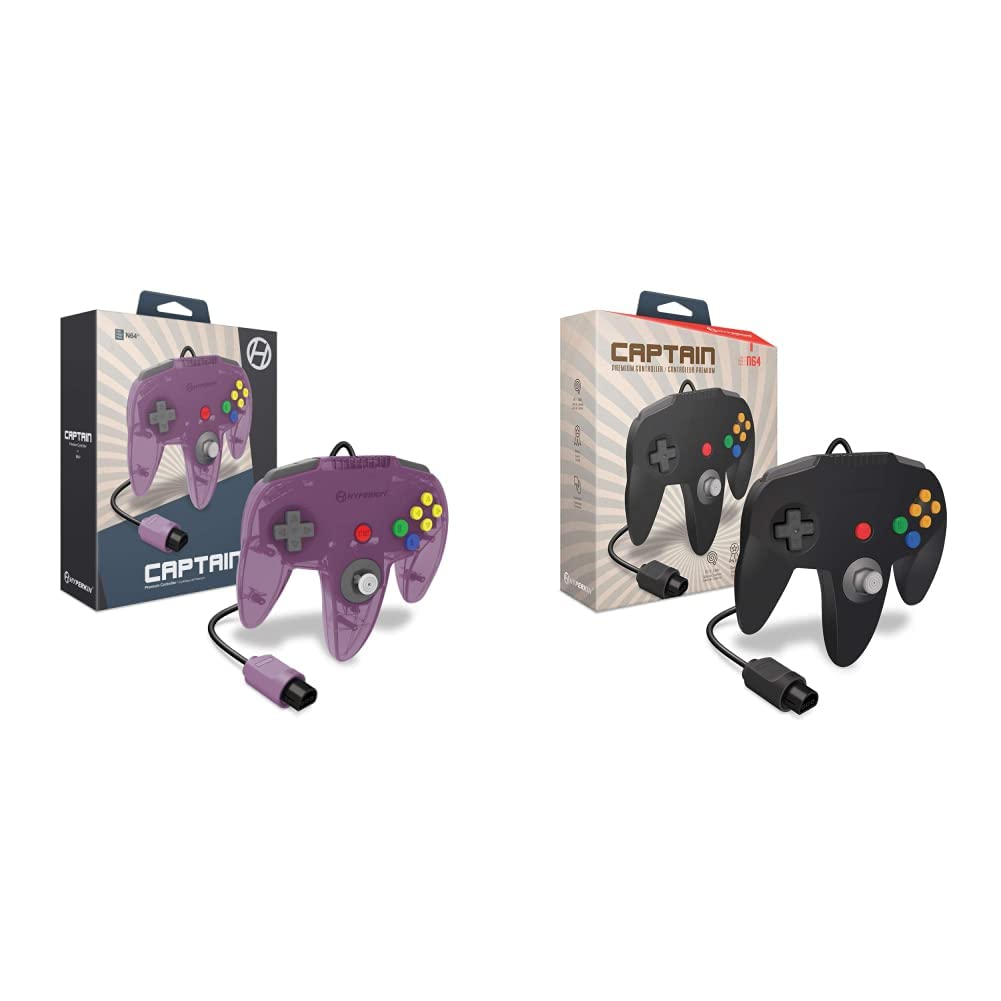 Hyperkin M07260-AP Amethyst Purple Captain Premium Controller