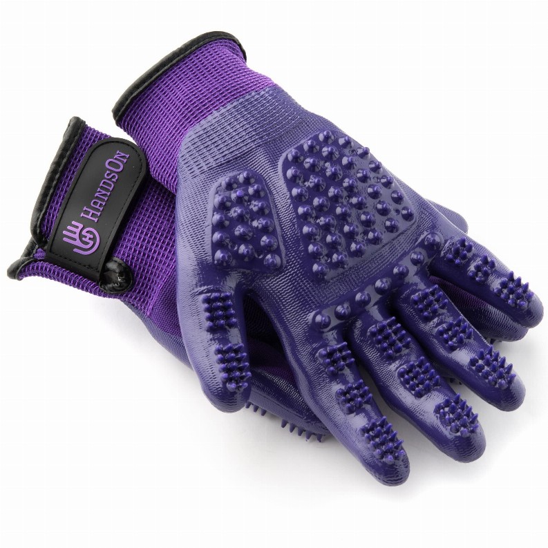 HandsOn Gloves - Large Purple
