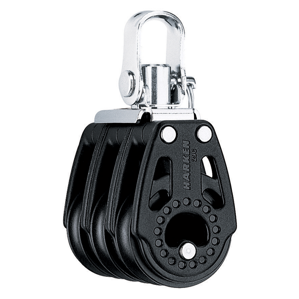 Harken 29mm Triple Carbo Air Block w/Swivel