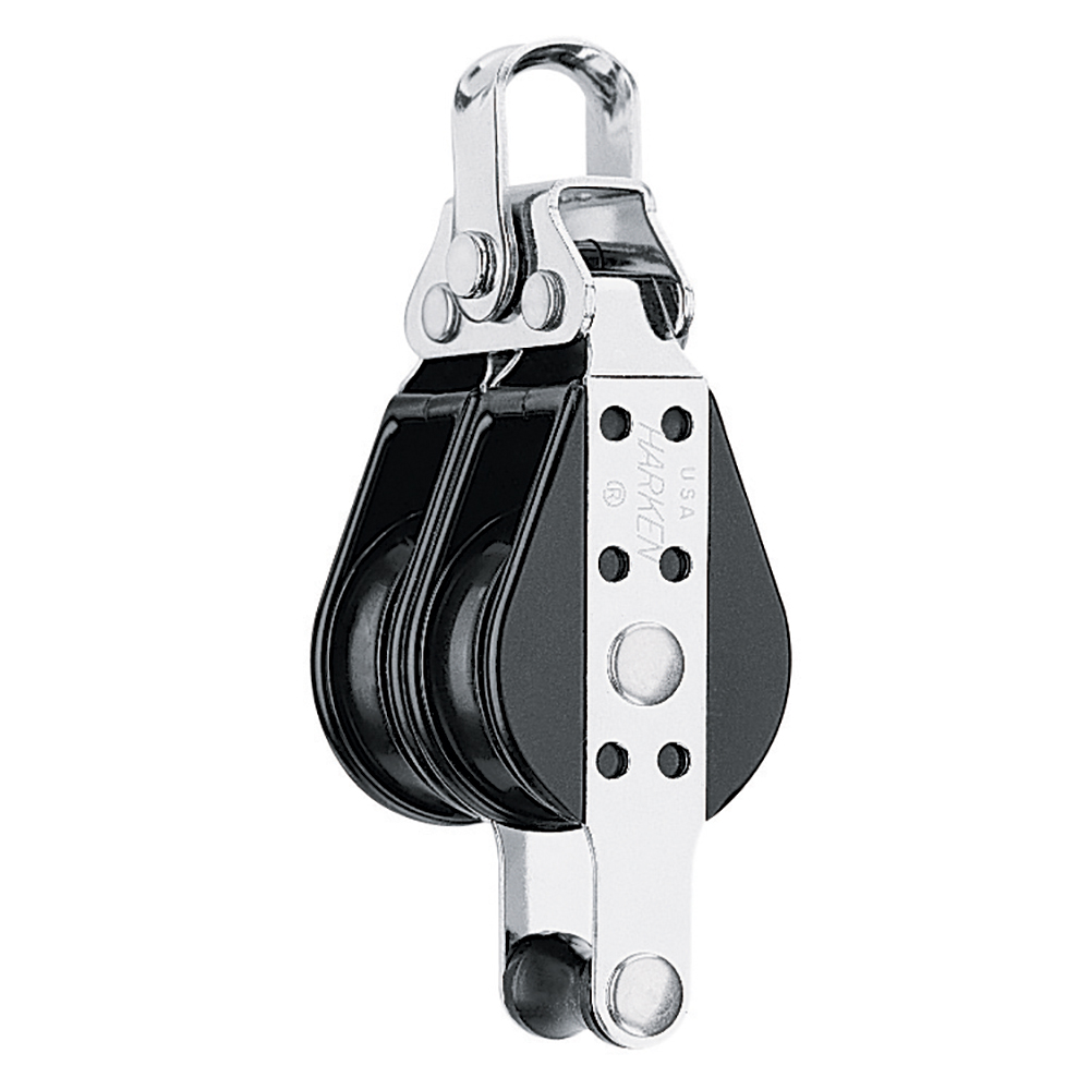 Harken 38mm Double Big Bullet Block w/Becket