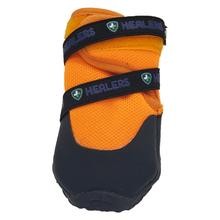 Healers Urban Walkers III Dog Booties - One Pair - Orange - Large