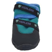 Healers Urban Walkers III Dog Booties - One Pair - Teal - Medium