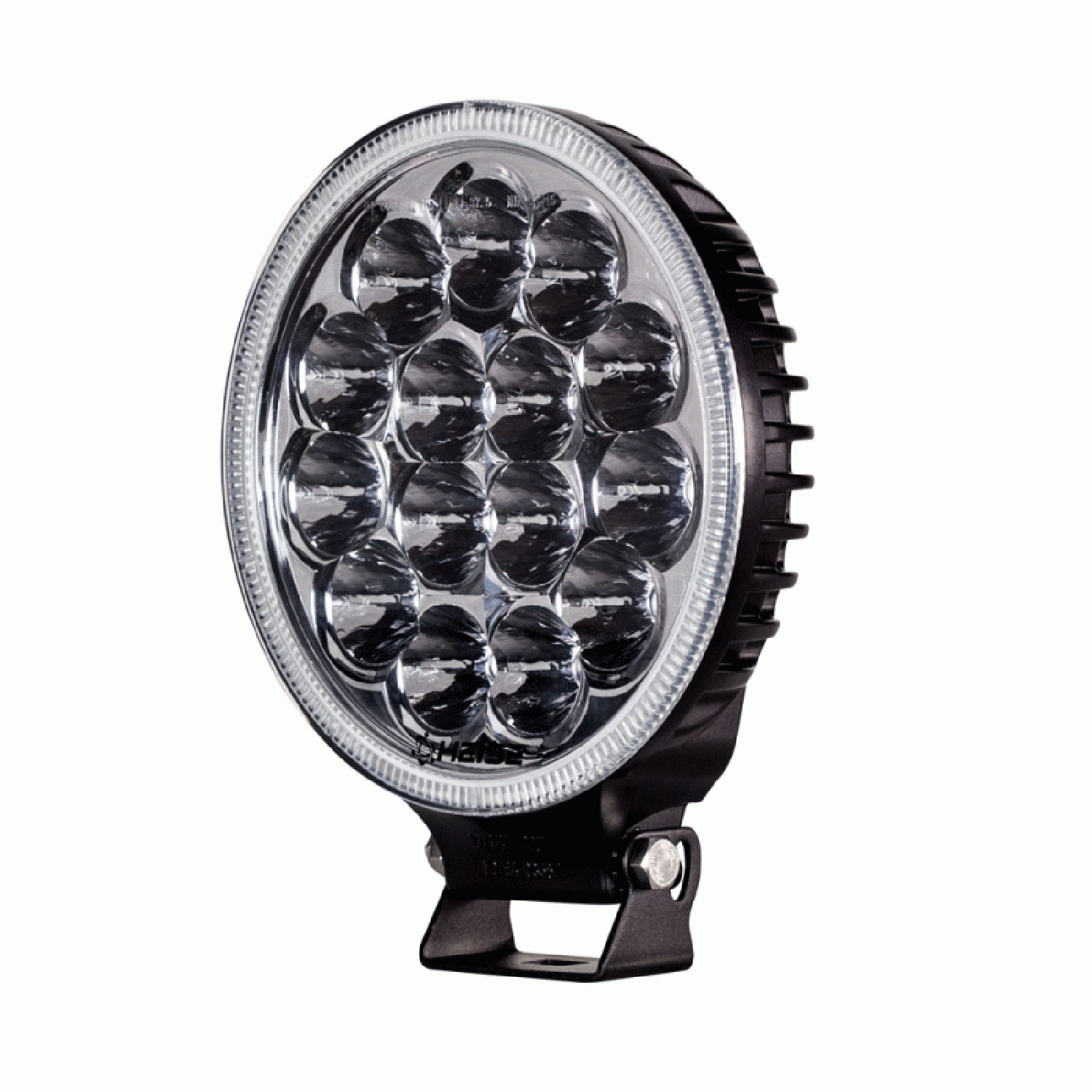 HEISE - 7" ROUND 45 WATT (15 - 3W OSRAM LEDs) 3,600 LUMENS LED DRIVING LIGHT