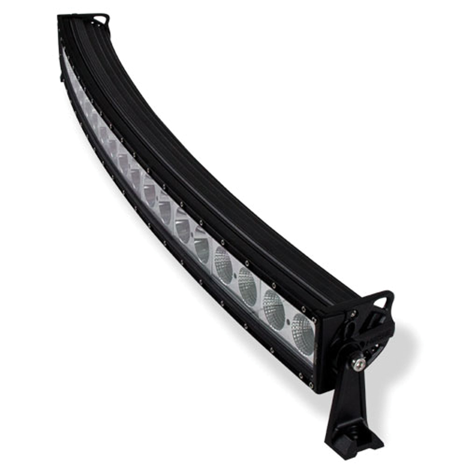 HEISE 42" SINGLE ROW CURVED 20 LED 200 WATT CREE LED LIGHT BAR WITH HARDWARE