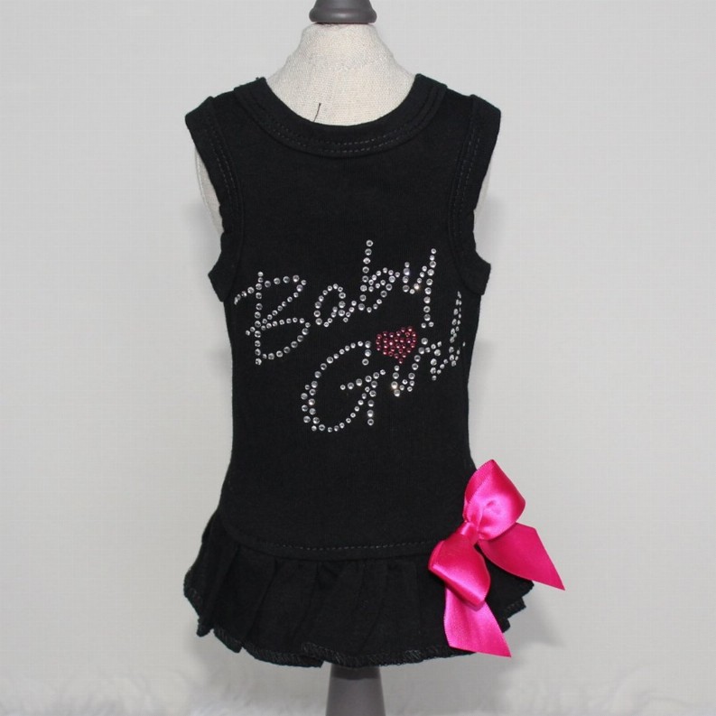 Baby Girl Dress - Large Black